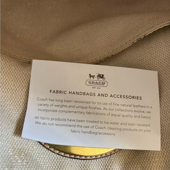 Coach canvas beach umbrella tote - Picture 15 of 16